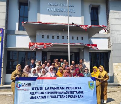 Kunjungan Pelatihan Kepemimpinan Administrator Angkatan II PUSLATBANG PKASN LAN