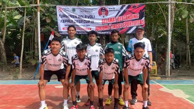 Turnamen Voli Kepala Desa Cup III 2024