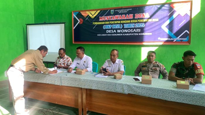 Pembahasan dan Penetapan RKP Desa Wonosari Tahun 2025