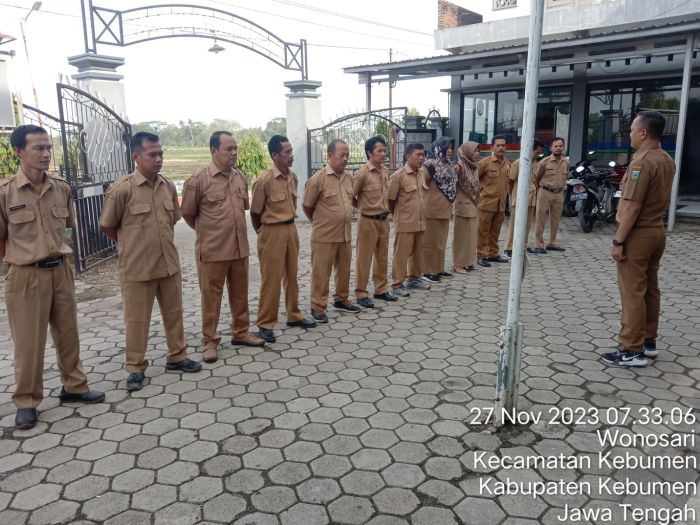 Apel Pagi Pemerintah Desa Wonosari 02